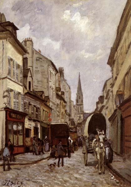 Alfred Sisley La Grande-Rue,Argenteuil